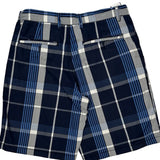 Ecko Unltd Checked Chino Shorts - 34W 10L Gray Cotton