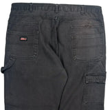 Dickies Carpenter Trousers - 38W 30L Grey Cotton