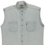 Levis Denim Shirt - XL Light Wash Cotton