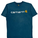 Carhartt T-Shirt - Medium Blue Cotton