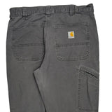 Carhartt Carpenter Trousers - 34W 32L Grey Cotton