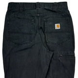 Carhartt Carpenter Pants - 31W 33L Black Cotton