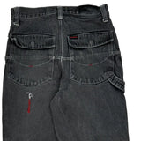 Fubu Graphic Jeans - 28W 30L Gray Denim