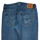 501 Levis Jeans - 32W 30L Blue Cotton