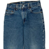 Levis 550 Jeans - 25W 24L Blue Cotton