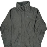 Marmot Waterproof Jacket - Large Gray Polyester