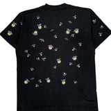 Fireflies Fruit Of The Loom Graphic Aop T-Shirt - Large Black Cotton