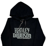 Barnett Harley-Davidson El Paso, Texas Harley Davidson Graphic Hoodie - Medium Black Cotton Blend