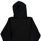 Reverse Weave Champion Spellout Hoodie - Small Black Cotton