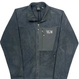 Mountain Hard Wear Fleece Jacket - Medium Gray Polyester