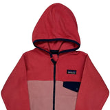 Age 2 Patagonia Fleece Jacket - 2XS Red Polyester