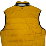Tommy Hilfiger Vest - Large Yellow Nylon
