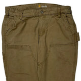 Carhartt Double Knee Carpenter Pants - 31W 29L Khaki Cotton