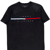 Tommy Hilfiger Spellout T-Shirt - Medium Black Cotton