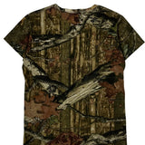Mossy Oak Camo T-Shirt - Medium Camo Polyester