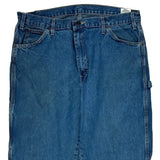 Dickies Carpenter Pants - 36W 30L Blue Cotton