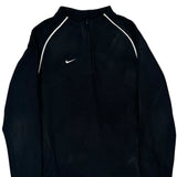 Nike 1/4 Zip - Small Black Polyester