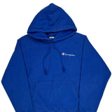 Reverse Weave Champion Hoodie - Medium Blue Cotton