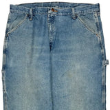 Wrangler Carpenter Jeans - 38W 32L Blue Cotton