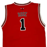 Chicago Bulls Adidas Nba Jersey - XL Red Polyester