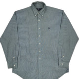 Blake Shirt Ralph Lauren Checked Shirt - Large Green Cotton