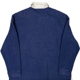 Polo By Ralph Lauren Rugby Shirt - XL Blue Cotton