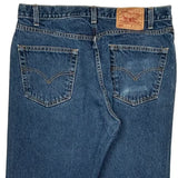 505 Levis Jeans - 36W 34L Blue Cotton