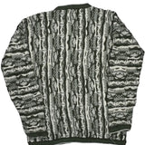 Coogi Sweater - Medium White Cotton