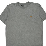 Carhartt T-Shirt - XL Grey Cotton