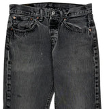 501 Levis Jeans - 30W 30L Grey Cotton