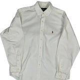 Ralph Lauren Shirt - Large White Cotton