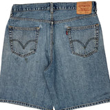 Levis Denim Shorts - 36W 9L Blue Cotton