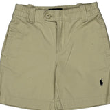 Age 5 Polo By Ralph Lauren Chino Shorts - X-Smallw 5L Beige Cotton