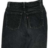 Made In USA Levis 512 Slim Fit Jeans - 24W UK 6 Black Cotton