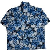 Aloha Republic Floral Hawaiian Shirt - XL White Cotton