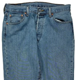 501 Levis Jeans - 33W 34L Blue Denim