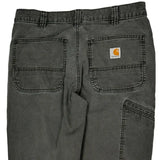 Carhartt Carpenter Trousers - 32W 32L Grey Cotton Blend