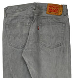 501 Levis Jeans - 36W 32L Gray Cotton