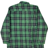 Dickies Checked Flannel Shirt - XL Green Cotton