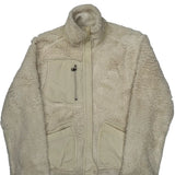 Patagonia Fleece Jacket - Medium Cream Polyester