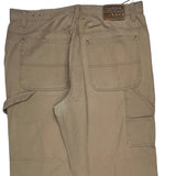 Illegal Cargo Trousers - 38W 31L Beige Cotton