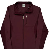 Nike Jacket - Medium Burgundy Polyester