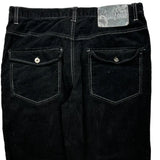 Southpole Pants - 35W 30L Black Corduroy