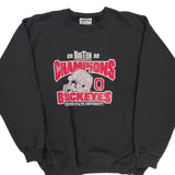 Ohio State University Hanes College Sweatshirt - XL Black Cotton