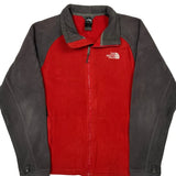 The North Face Fleece Jacket - No Size Red Polyester
