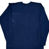 Adidas Long Sleeve T-Shirt - XL Navy Cotton