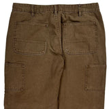 Unbranded Cargo Trousers - 36W 34L Brown Cotton