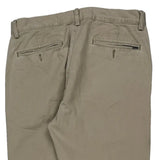 Polo By Ralph Lauren Chinos - 33W 30L Beige Cotton