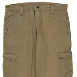 Wrangler Cargo Pants - 34W 30L Khaki Cotton