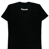 Single Stitch Gatorade Fruit Of The Loom Graphic T-Shirt - Large Black Cotton
